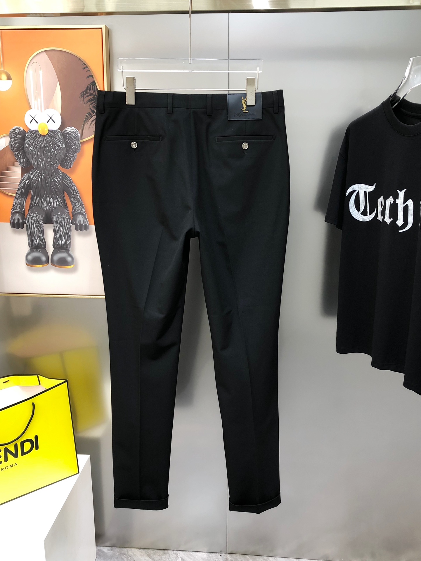 整套售卖不拆 YSL 圣罗兰早春新款原单男士商务休闲西装套装 西服外套西裤 官网同步售卖  ✨高端定制 