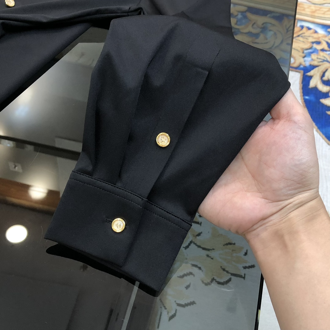  BURBE** 巴宝莉新款男士原单休闲长袖衬衫 官网同步发售 ✨简洁时尚百搭 高端品质✨无缝切割包边 