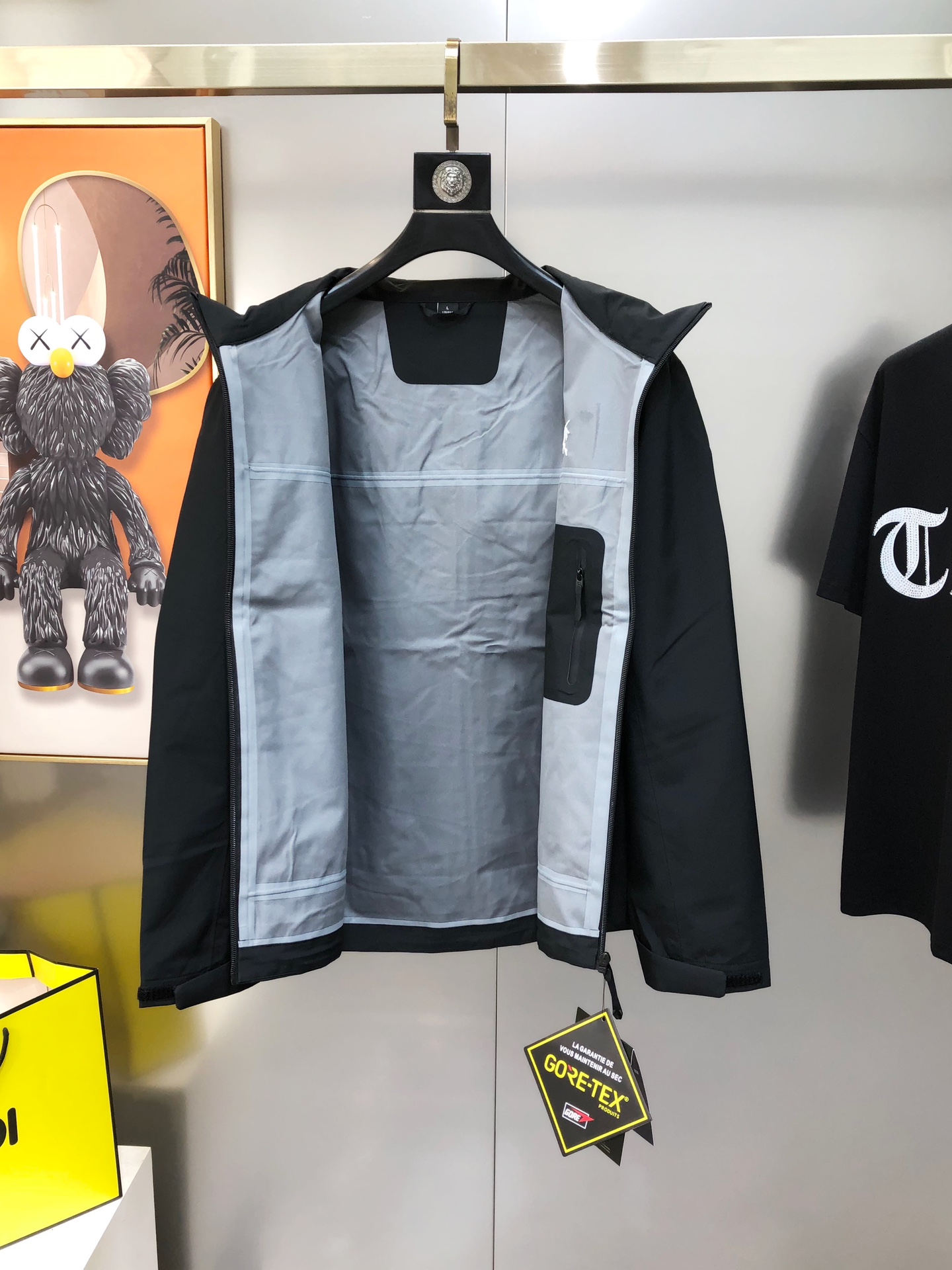 2025 New Male Hoodie Jacket with Detachable Hat, High-Quality Polyester Fabric, Stylish Design - 图片 3