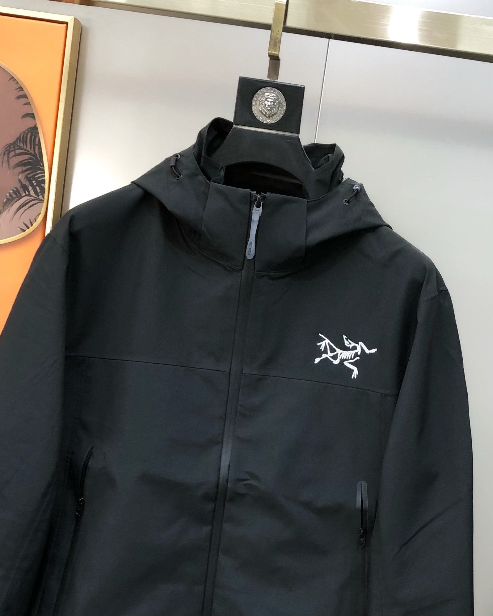 2025 New Male Hoodie Jacket with Detachable Hat, High-Quality Polyester Fabric, Stylish Design - 图片 4