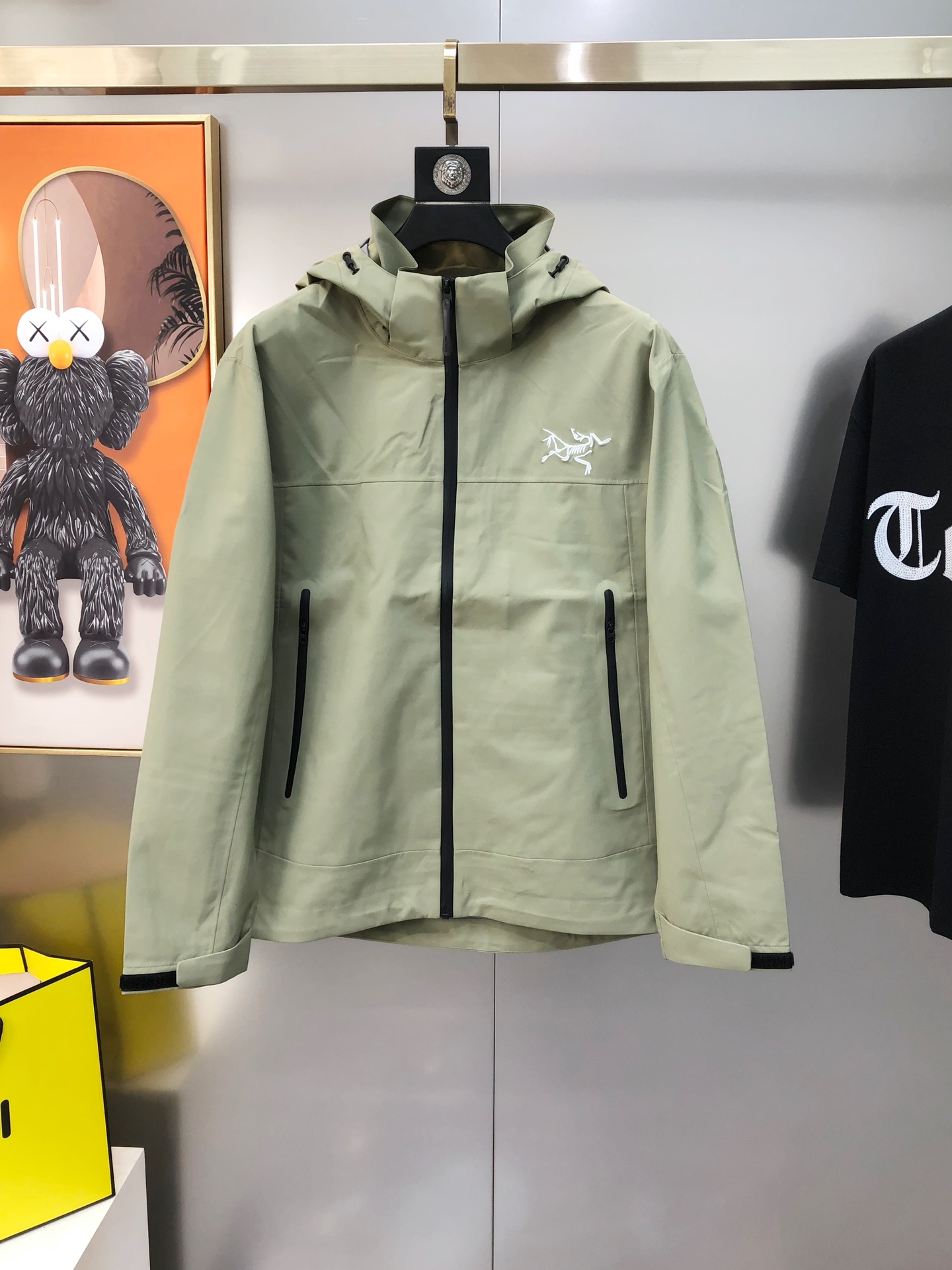 2025 New Male Hoodie Jacket with Detachable Hat, High-Quality Polyester Fabric, Stylish Design