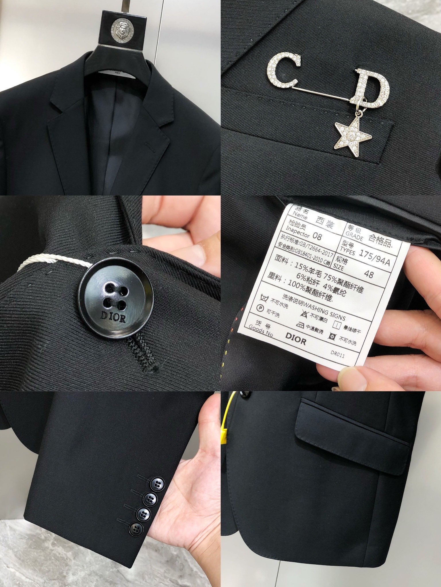 High-end Custom Men’s Leisure Suit with Innovative Memory Fabric and Chest Logo Design - 图片 8