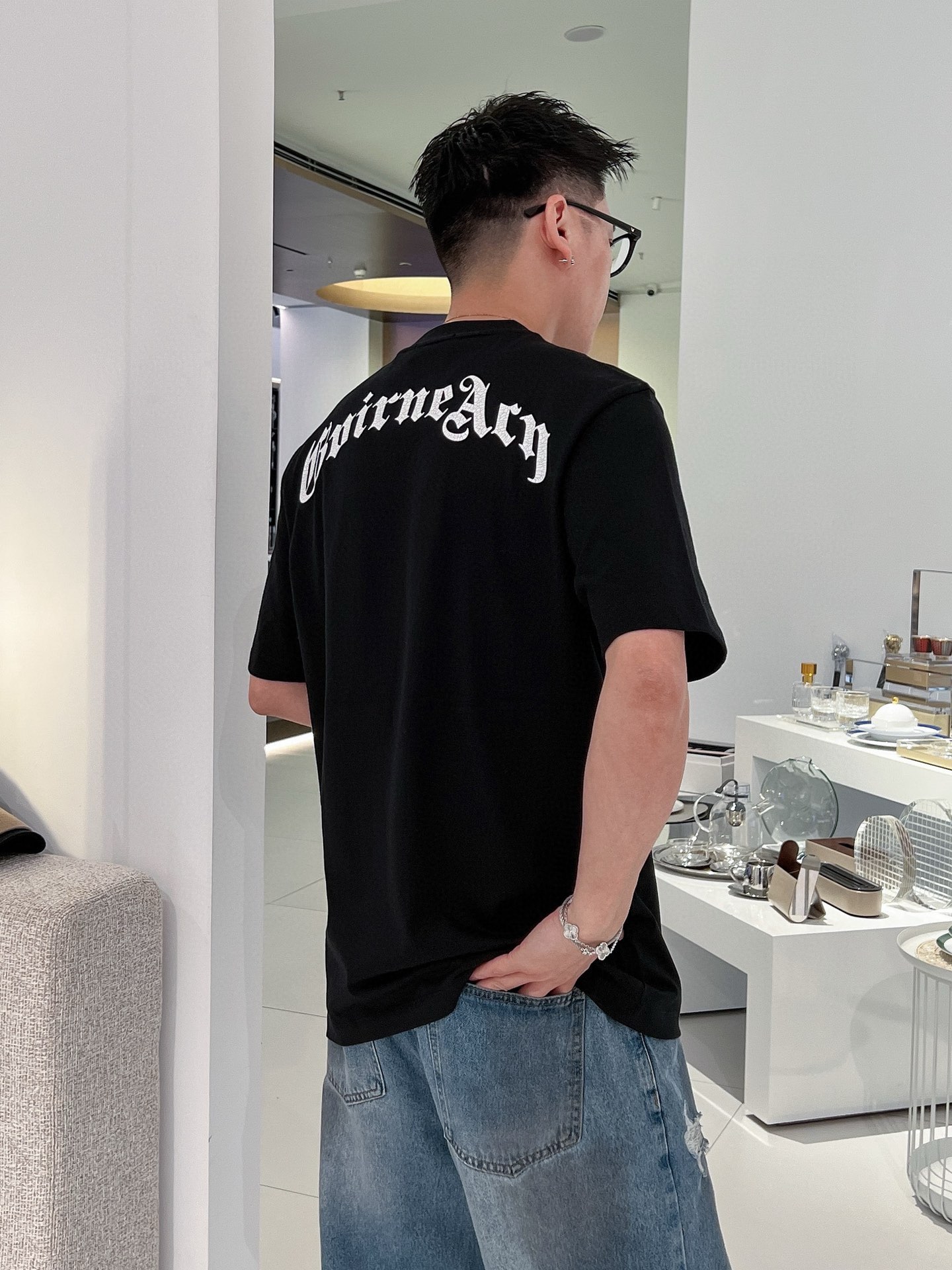 “Original Palm Angels Spring/Summer T-Shirts: 100% Cotton, Soft Embroidery, Fine Craftsmanship” - 图片 2