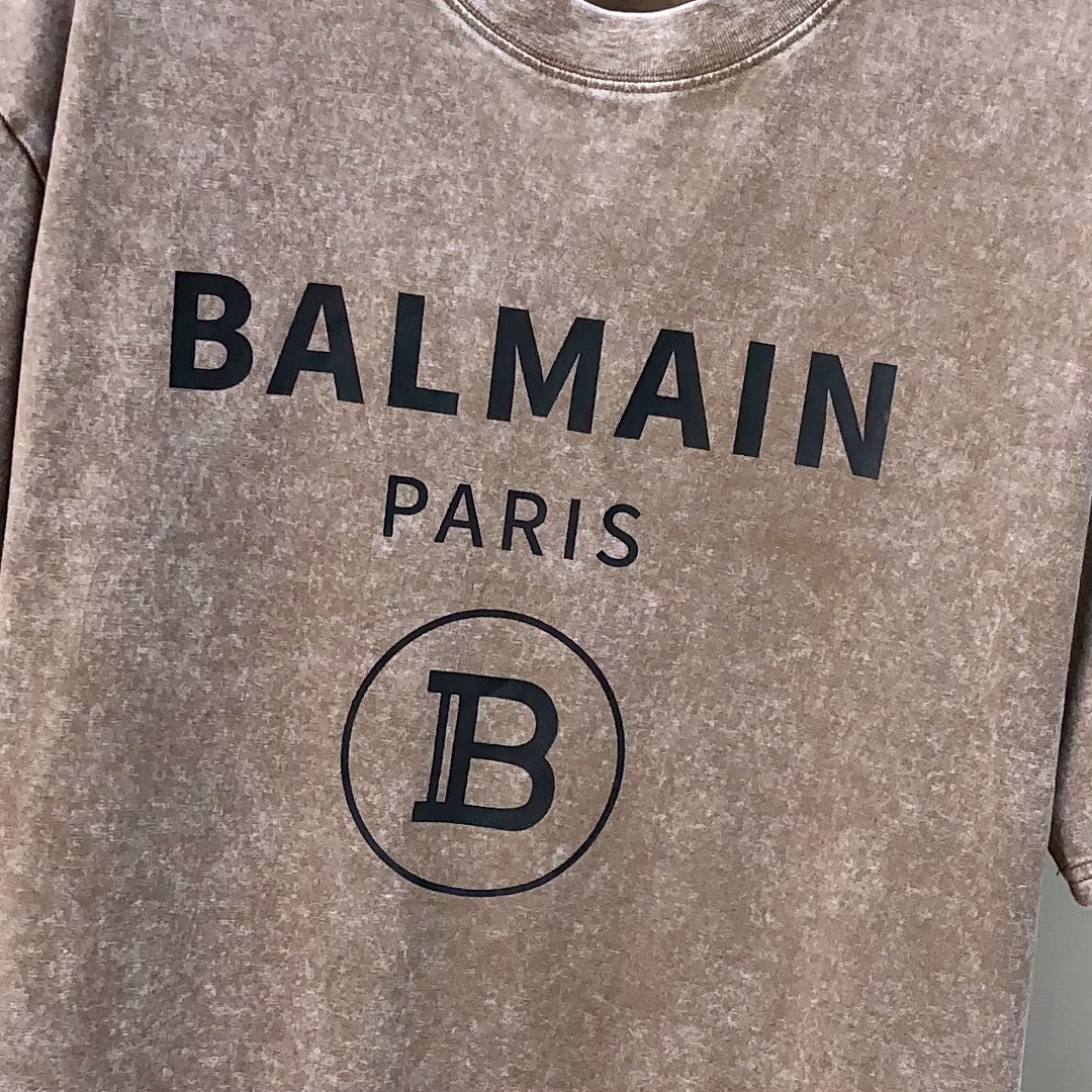 “High-End 2025 Spring/Summer Balman T-Shirt: Custom Design, Pure Cotton, Wide Size Range” - 图片 5