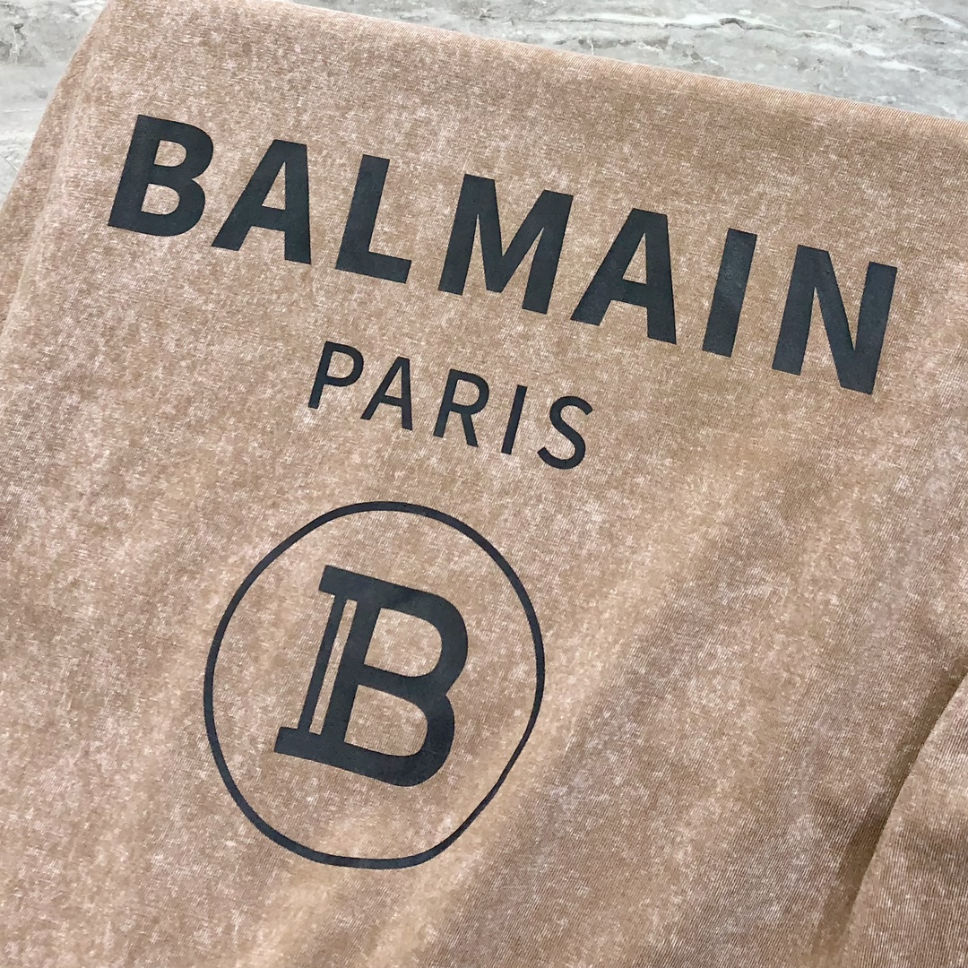 “High-End 2025 Spring/Summer Balman T-Shirt: Custom Design, Pure Cotton, Wide Size Range” - 图片 7