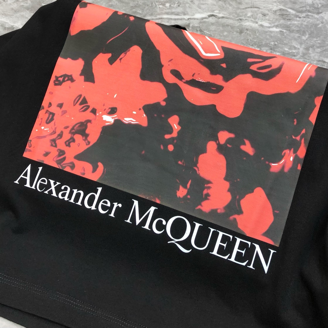 High-End Quality One-Man T-Shirts by McQueen Springshar: Simultaneous Sales in Three Sizes - 图片 7