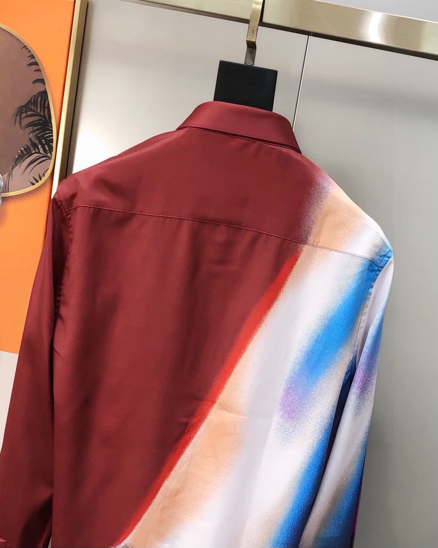 “McQueen New Men’s Long-Sleeved Shirts: Co-selling High-Spect Digital Print Design” - 图片 3