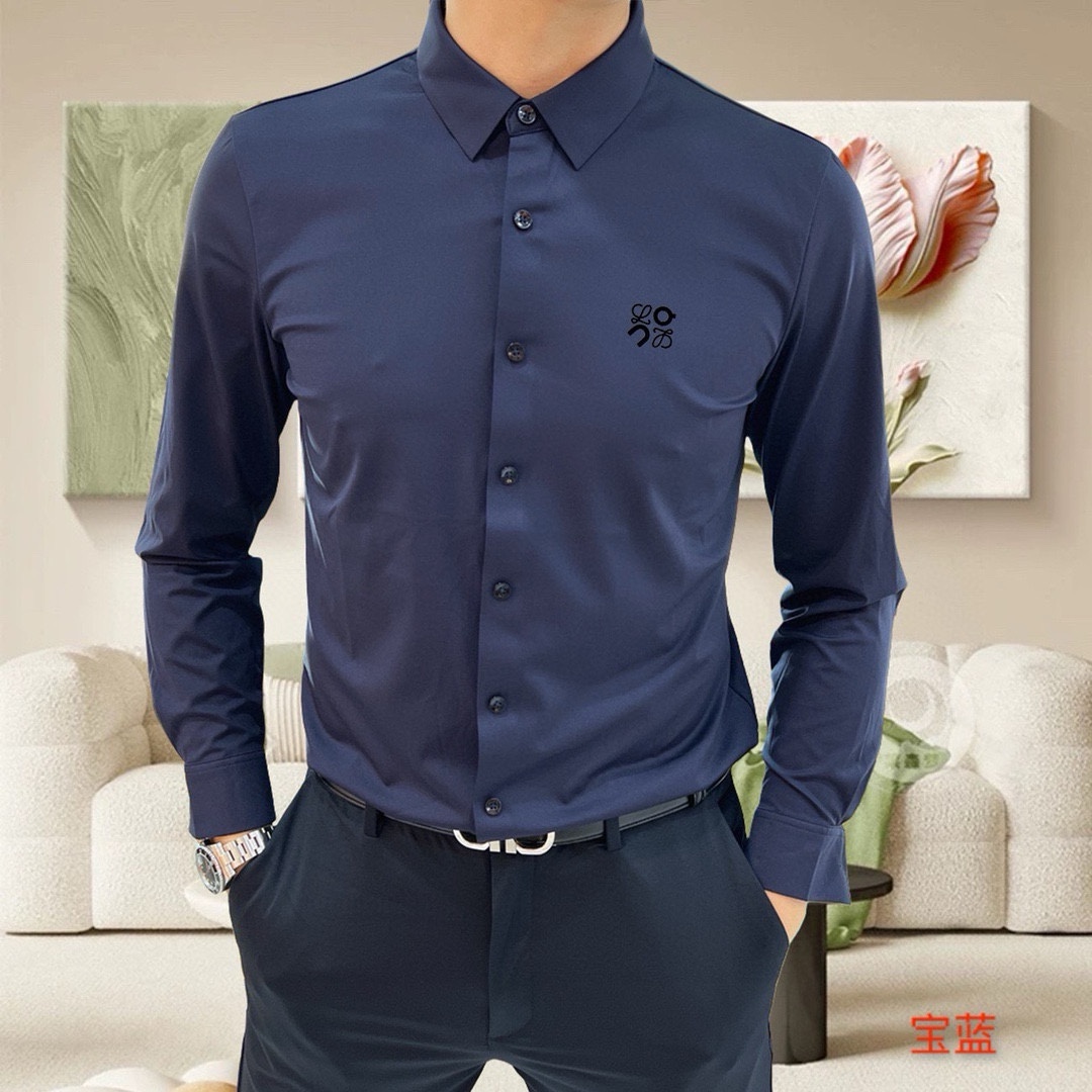 New Spring 2025 Men’s Shirt: High Quality, Simple Fashion, Fast Delivery - 图片 4