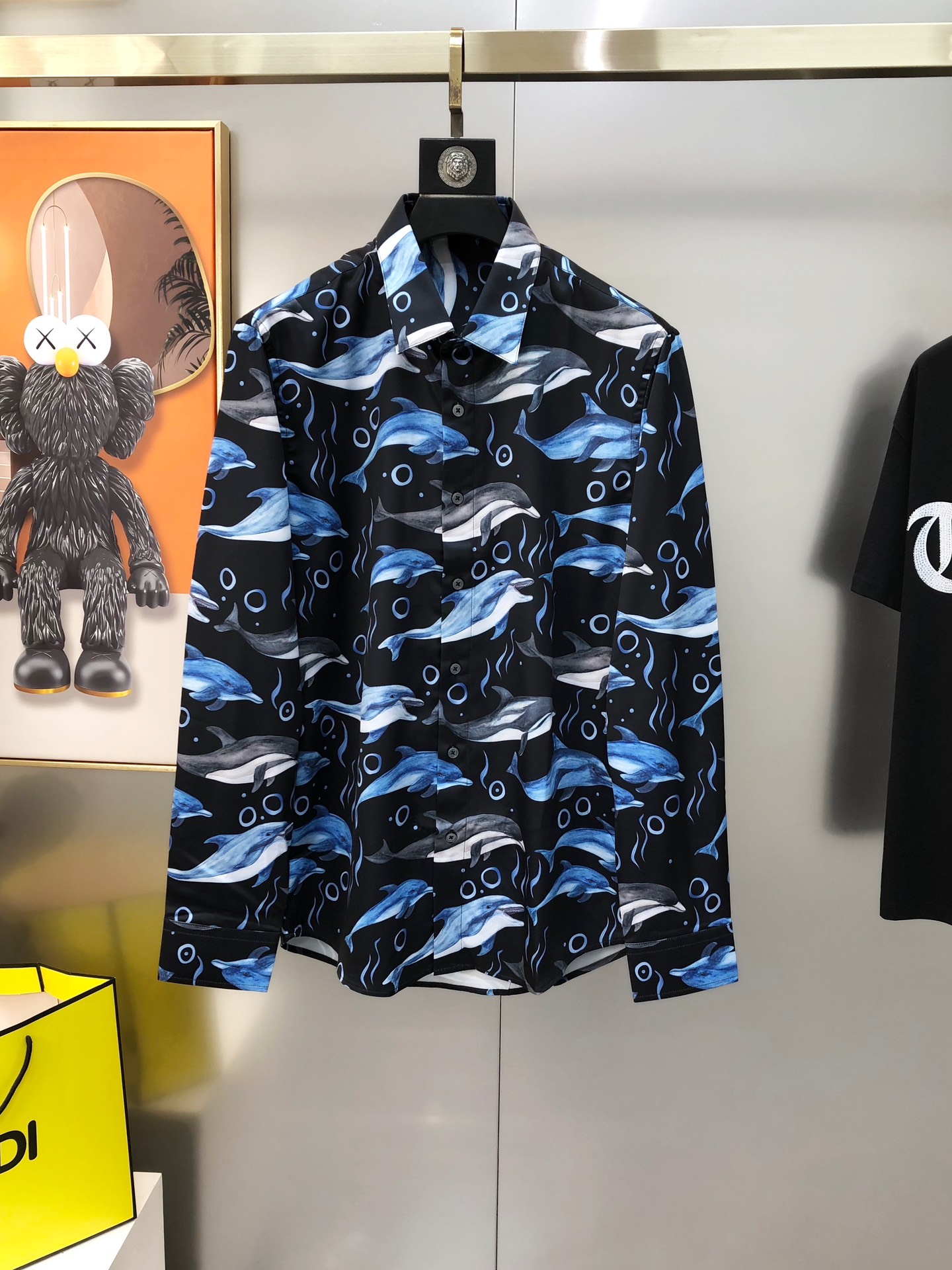McQueen 2025 Men’s Long-Sleeve Shirt: High-Style, Customized Cotton, Premium Quality