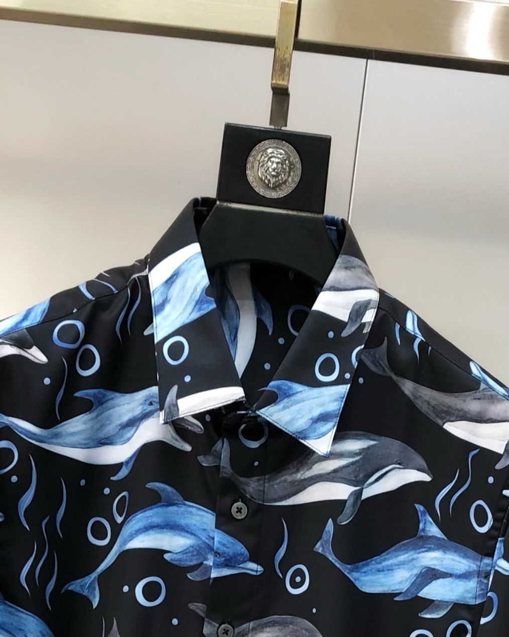 McQueen 2025 Men’s Long-Sleeve Shirt: High-Style, Customized Cotton, Premium Quality - 图片 4