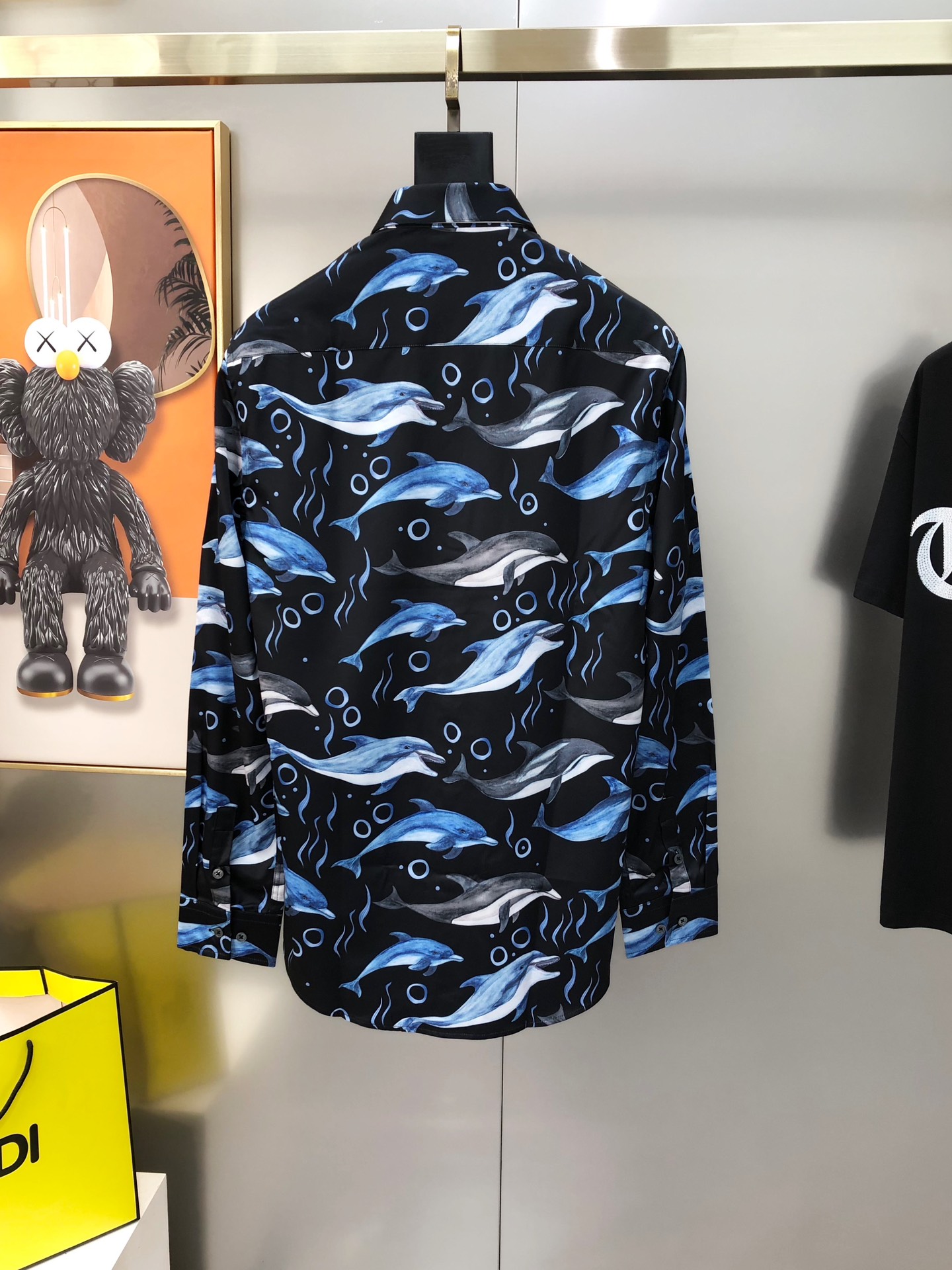 McQueen 2025 Men’s Long-Sleeve Shirt: High-Style, Customized Cotton, Premium Quality - 图片 2