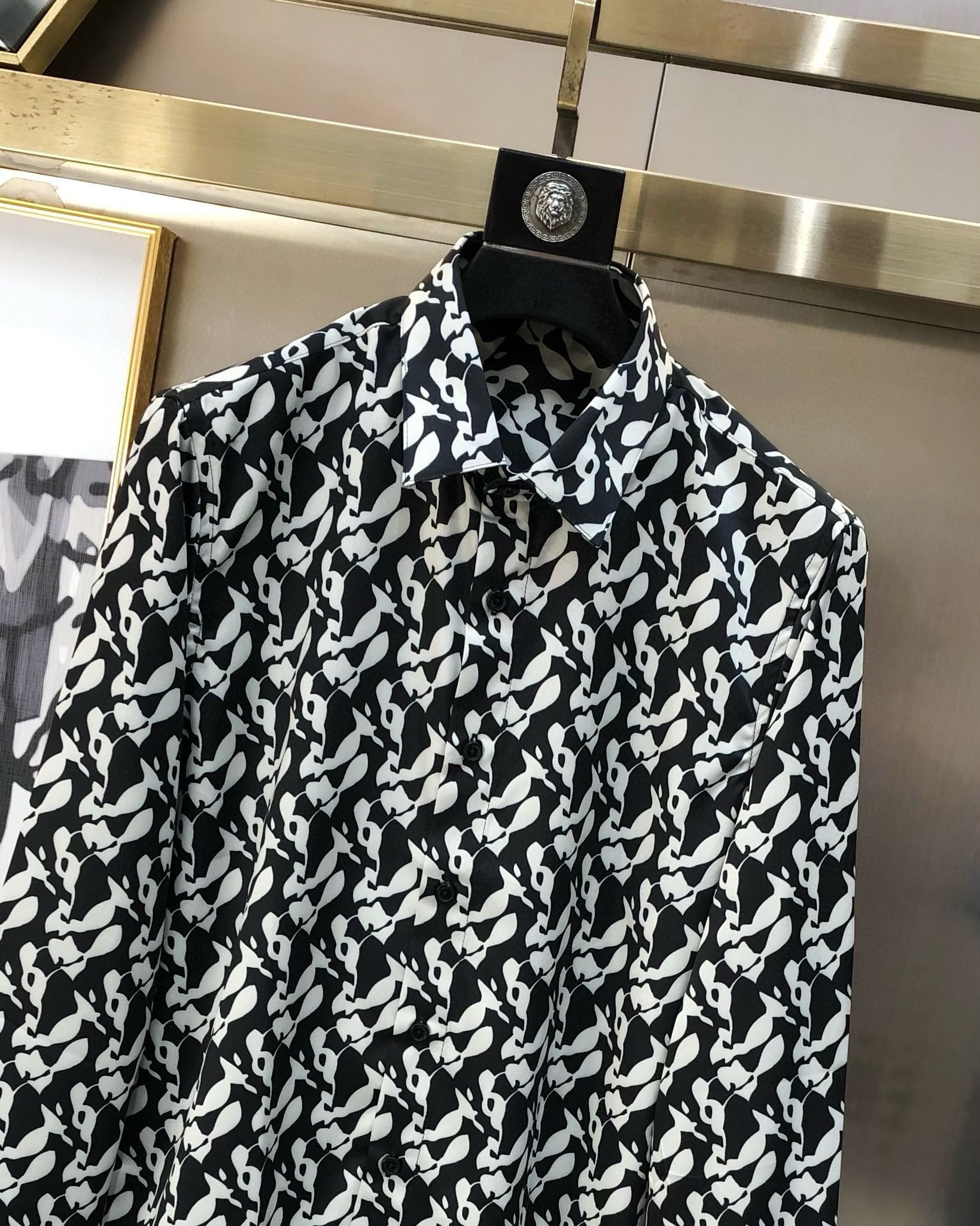 YSL Men’s Long-Sleeved Rush Shirt: High-Quality Design, Cosmopolitan Comfort, Sizes S-2XL - 图片 3