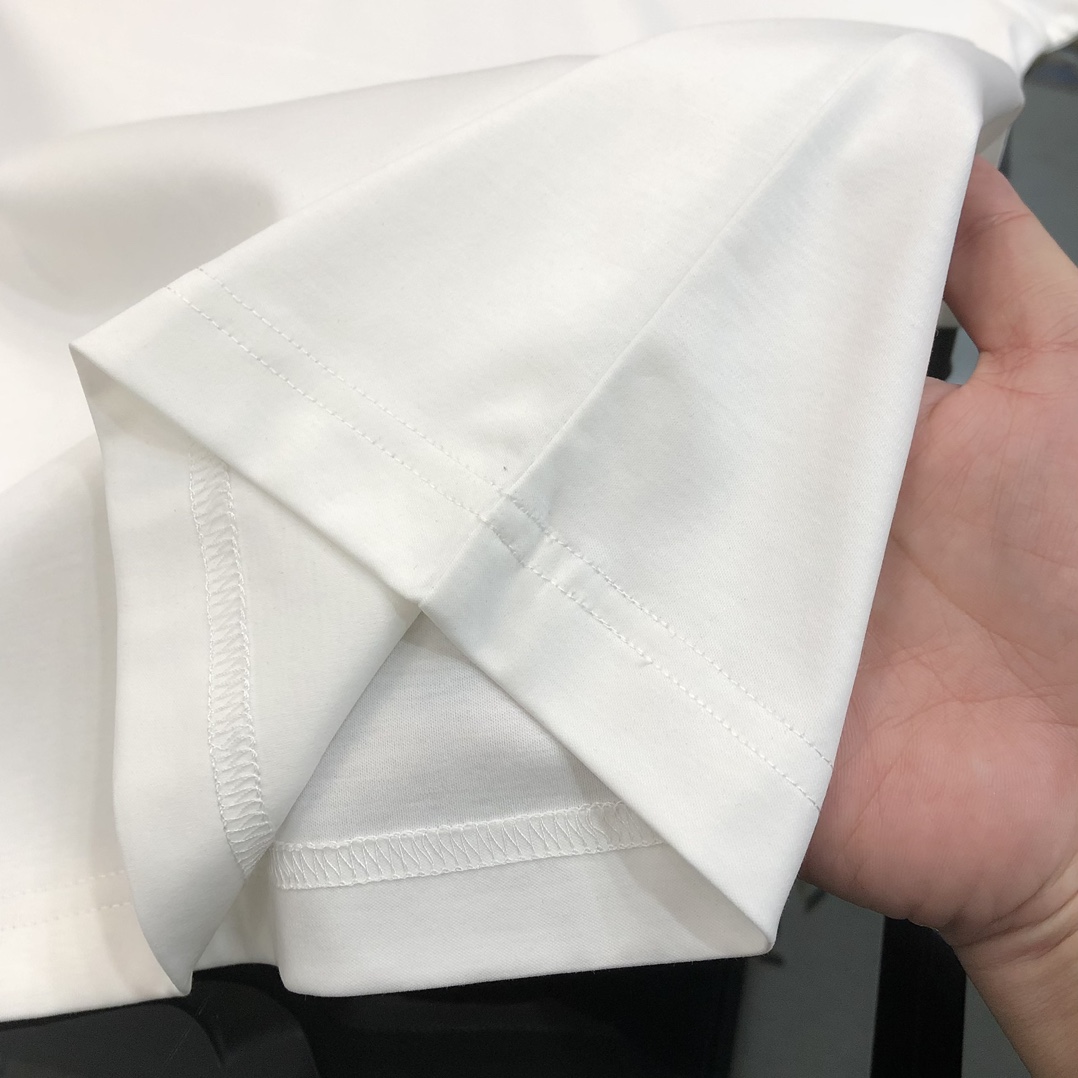 High-End Custom T-Shirts with Embroidery Logo Designs for Spring/Summer 2025 - 图片 9