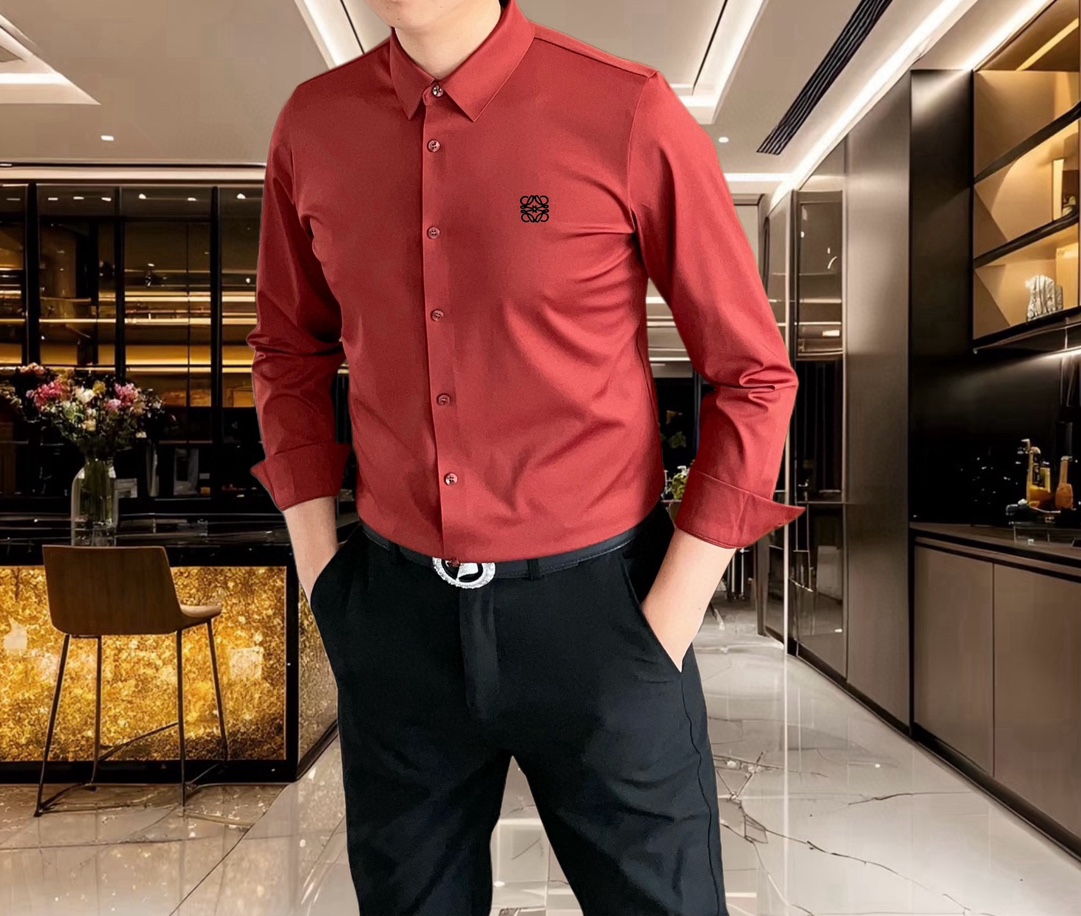 “High-Quality Men’s Long-Sleeved Shirts with Custom Embroidery – Fast Delivery Available” - 图片 9