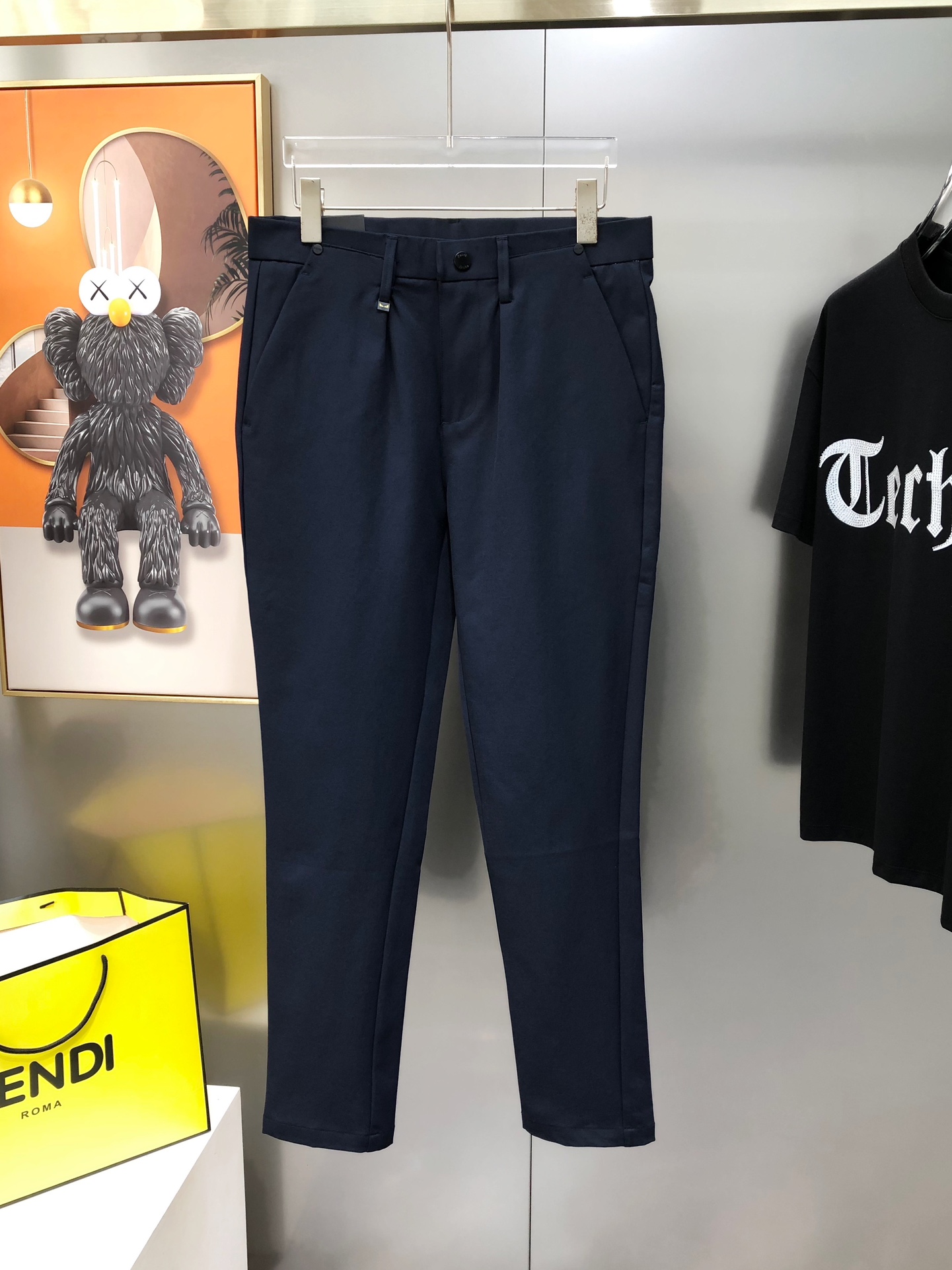 High-End Men’s Leisure Pants: Customizable, 100% Cotton, Stylish Design - 图片 2