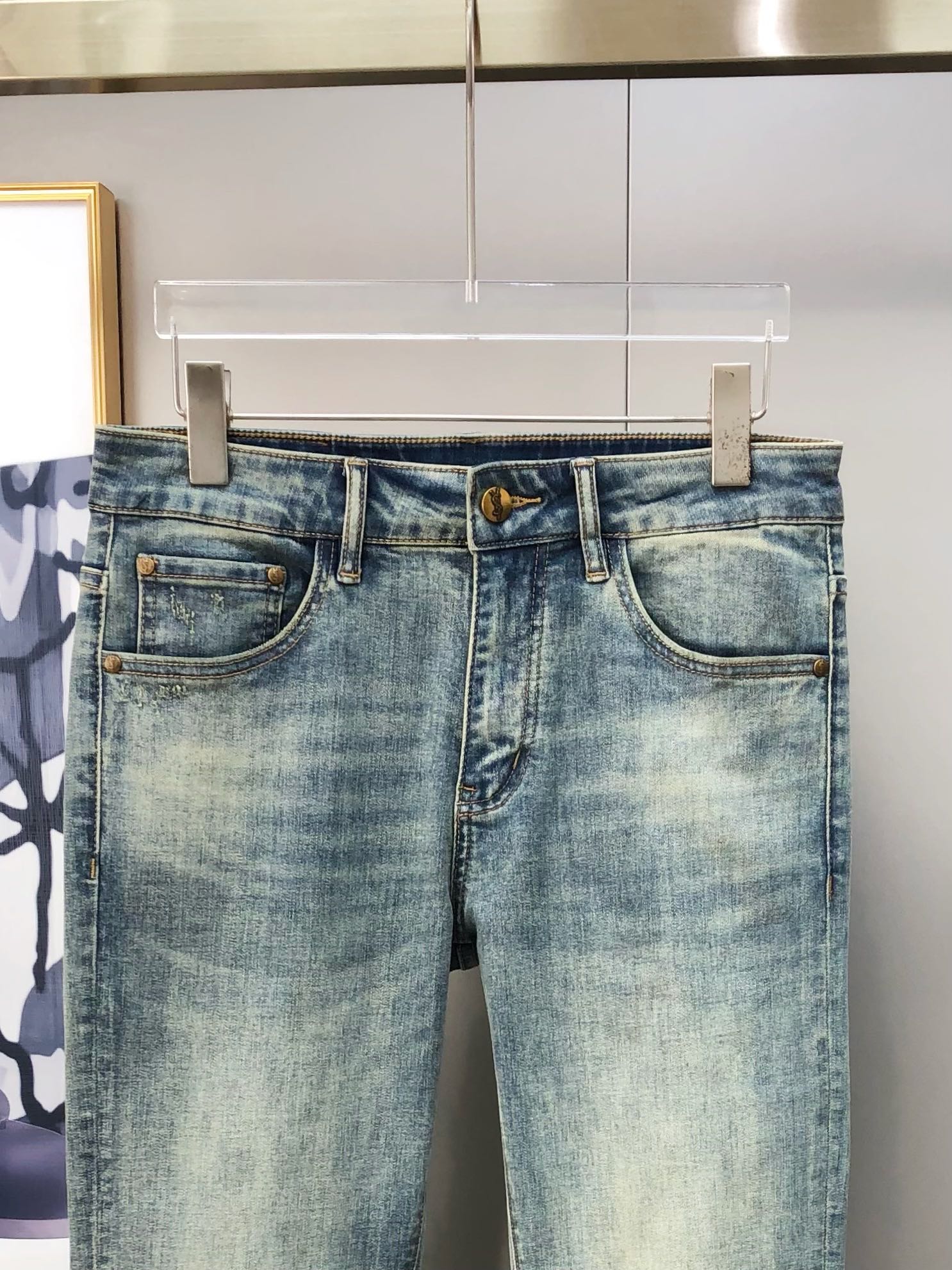YSL P528 Santa Roland New Spring Screen Scene Search Stock Scrap. - 图片 4