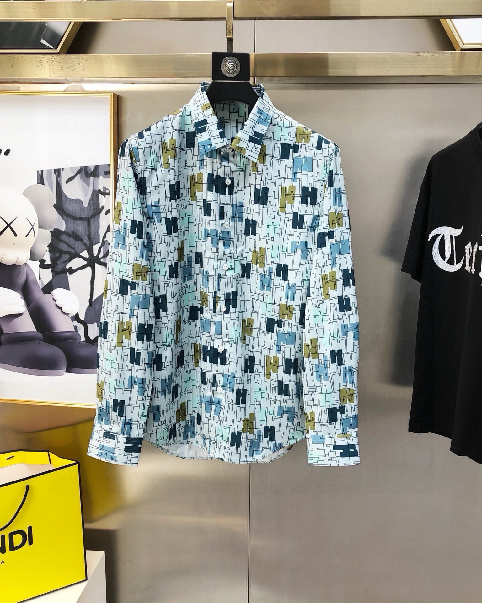 Chemise à Manches Longues H*rmes pour Hommes - Édition Limitée