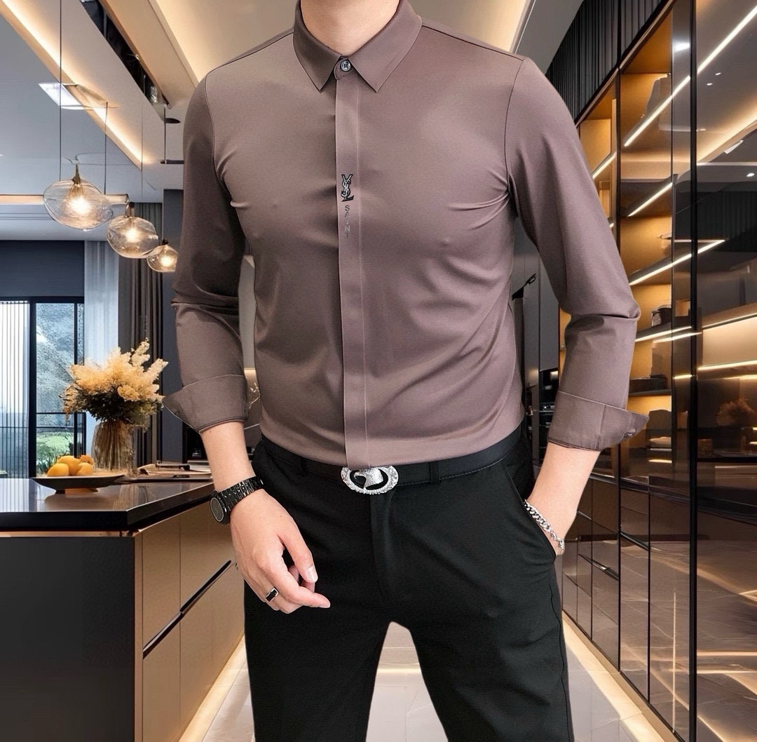 St. Roland’s P550 YSL Men’s Long-Sleeve Shirt: Stylish, Comfortable, High-Quality, Next-Day Delivery - 图片 8