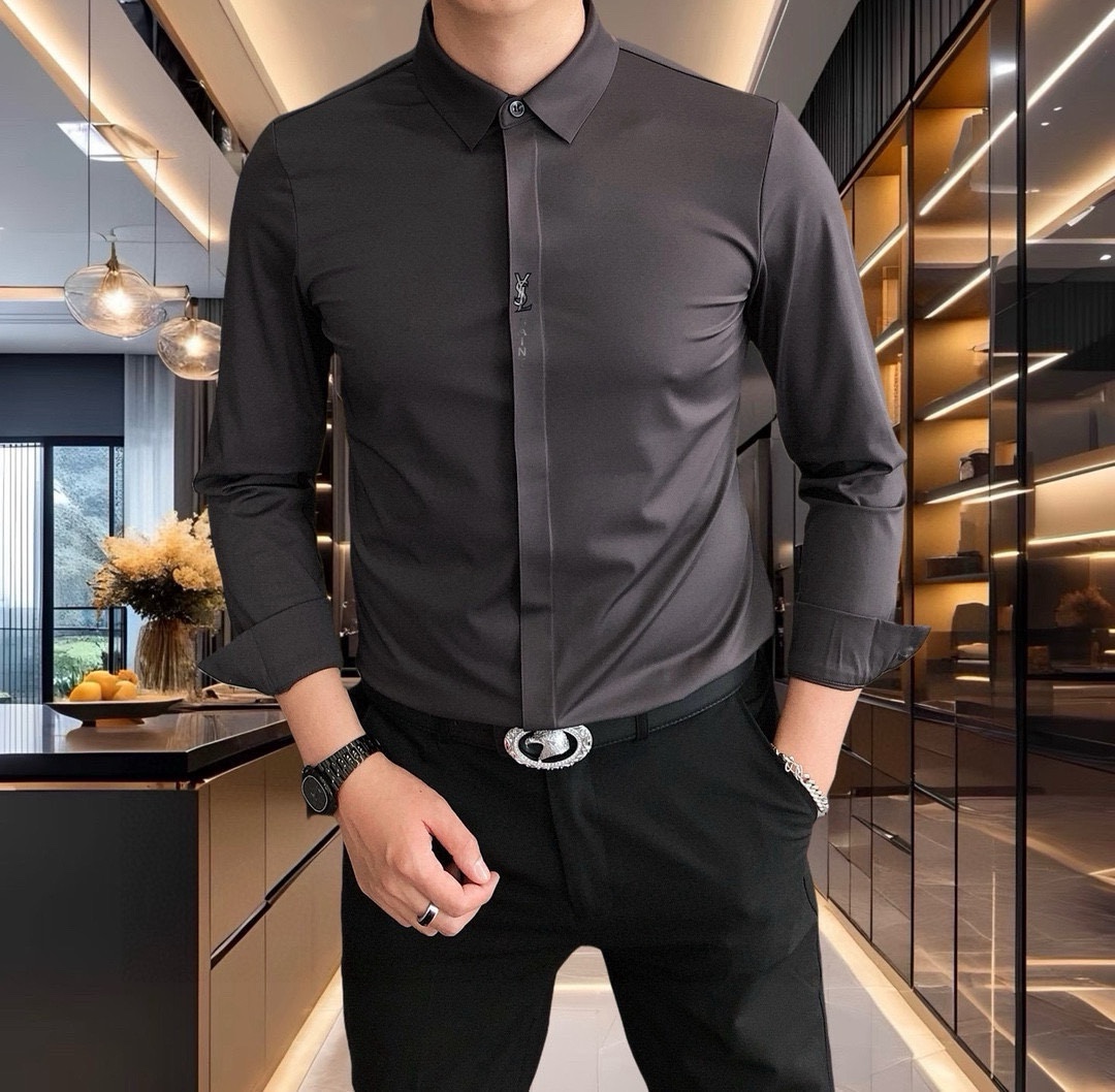 St. Roland’s P550 YSL Men’s Long-Sleeve Shirt: Stylish, Comfortable, High-Quality, Next-Day Delivery - 图片 3