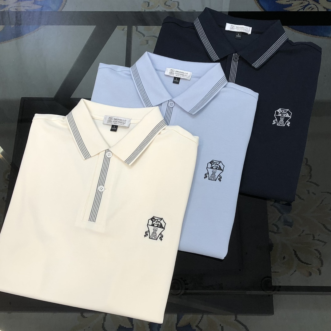 NO:442667,BC2025 spring and summer new original single men's lapel Polo shirt short-sleeved T-shirt high-end customization simple and fashionable and versatile style chest three-dimensional embroidered logo pattern design custom imported bead-ground pure cotton fabric comfortable to wear, breathable, high grade and texture, simple and generous, fashionable and personalized, casual and casual upper body, handsome and stylish, showing the temperament of a big brand. Size M-4XL (maximum wearable about 195 kilograms, please report height and weight to place an order) Shipping the next day Navy Blue Light Blue Beige, T-shirt,tees, t-shirt,alexander wang19860909BC2025春夏新款原单男士翻领Polo衫短袖T恤 高端定制 简洁时尚百搭爆款胸前立体刺绣logo图案设计 定制进口珠地纯棉面料 穿着舒适 透气 档次高很有质感 简单大方得体 时尚不失个性 上身休闲随性 帅气有型 彰显大牌气质.尺码M-4XL（最大可穿195斤左右 下单请报身高体重) 隔天出货 藏青色 浅蓝色 米色,,T-shirt,tees，t-shirt,alexander wang,Men's clothing