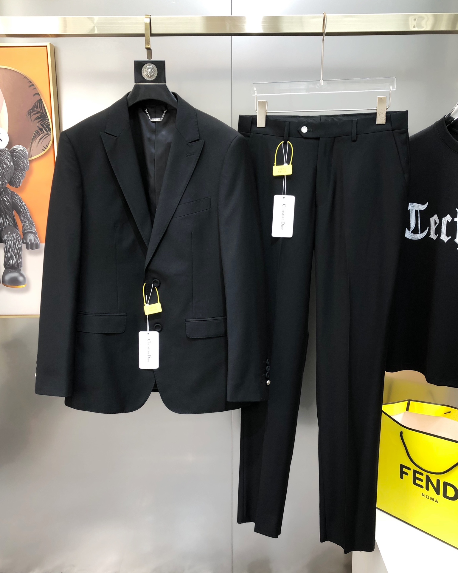 High-End Custom Men’s Leisure Suit: Innovative Polyester Fiber, Stylish Design, S-4XL Sizes. - 图片 1