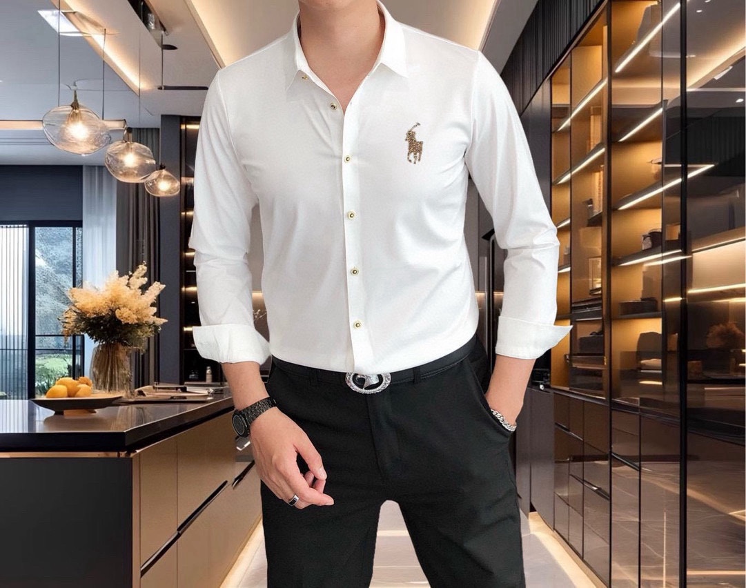 High-Quality Men’s Polo Shirts with Simplistic Fashion and Custom Logo Design - 图片 2