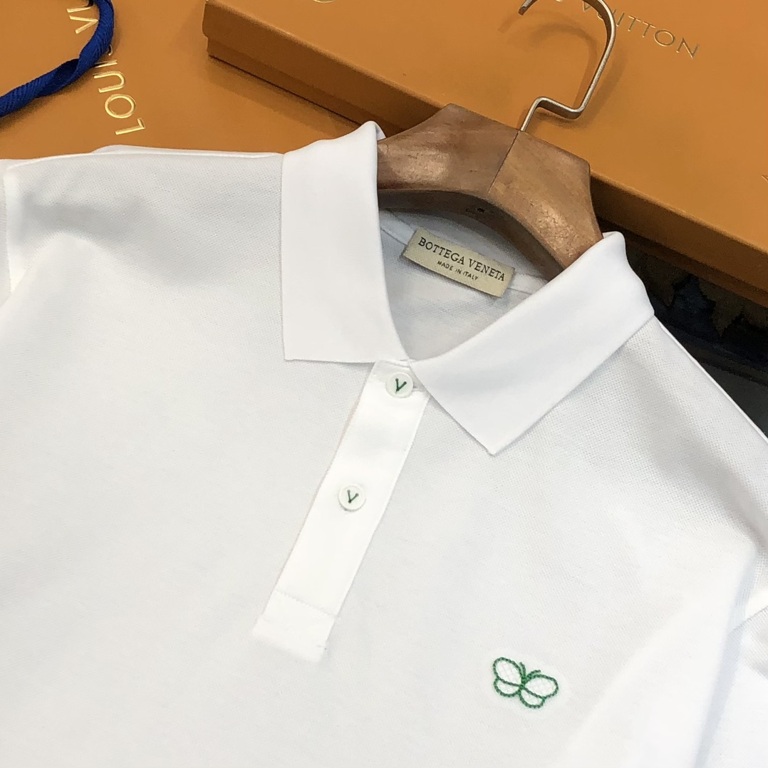 High-end Custom Polo Shirt with Embroidered Logo in Pure Cotton – Summer 2025 Fashion - 图片 5