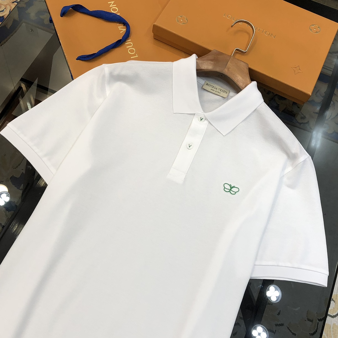High-end Custom Polo Shirt with Embroidered Logo in Pure Cotton – Summer 2025 Fashion - 图片 4