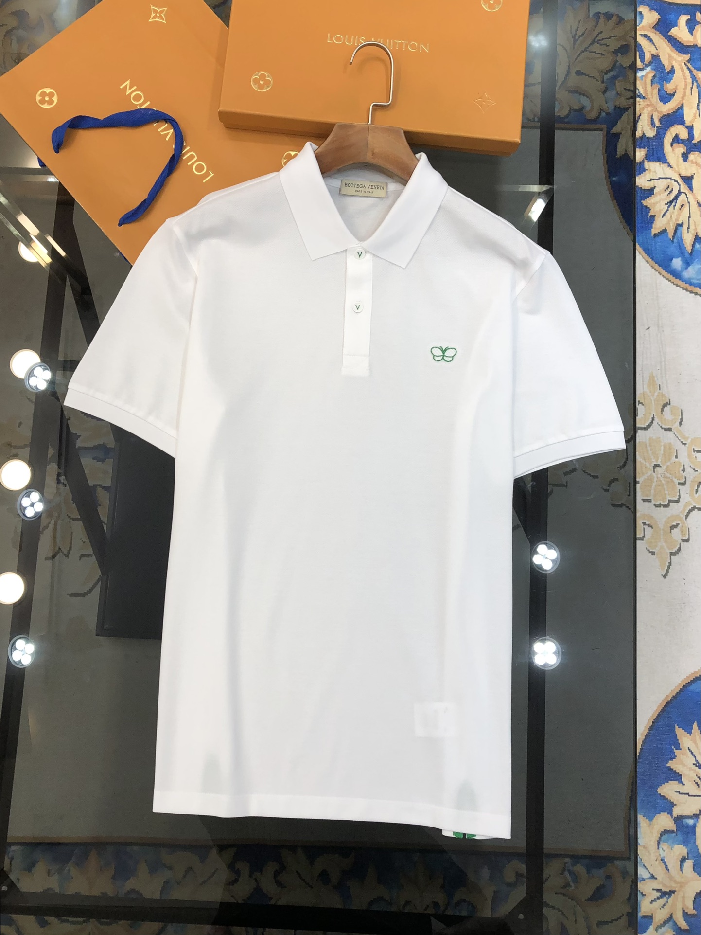 High-end Custom Polo Shirt with Embroidered Logo in Pure Cotton – Summer 2025 Fashion - 图片 3