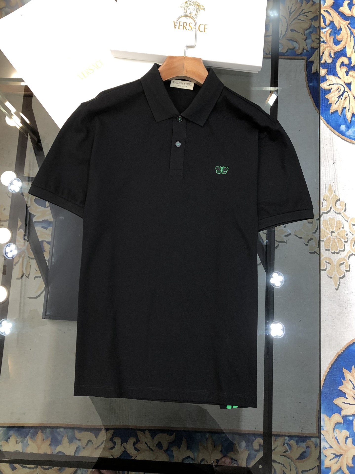 High-end Custom Polo Shirt with Embroidered Logo in Pure Cotton – Summer 2025 Fashion - 图片 2