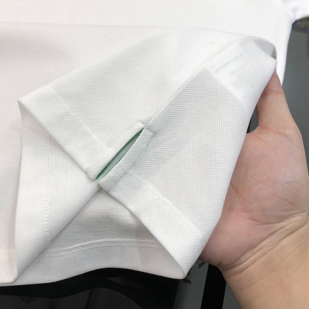 High-end Custom Polo Shirt with Embroidered Logo in Pure Cotton – Summer 2025 Fashion - 图片 8
