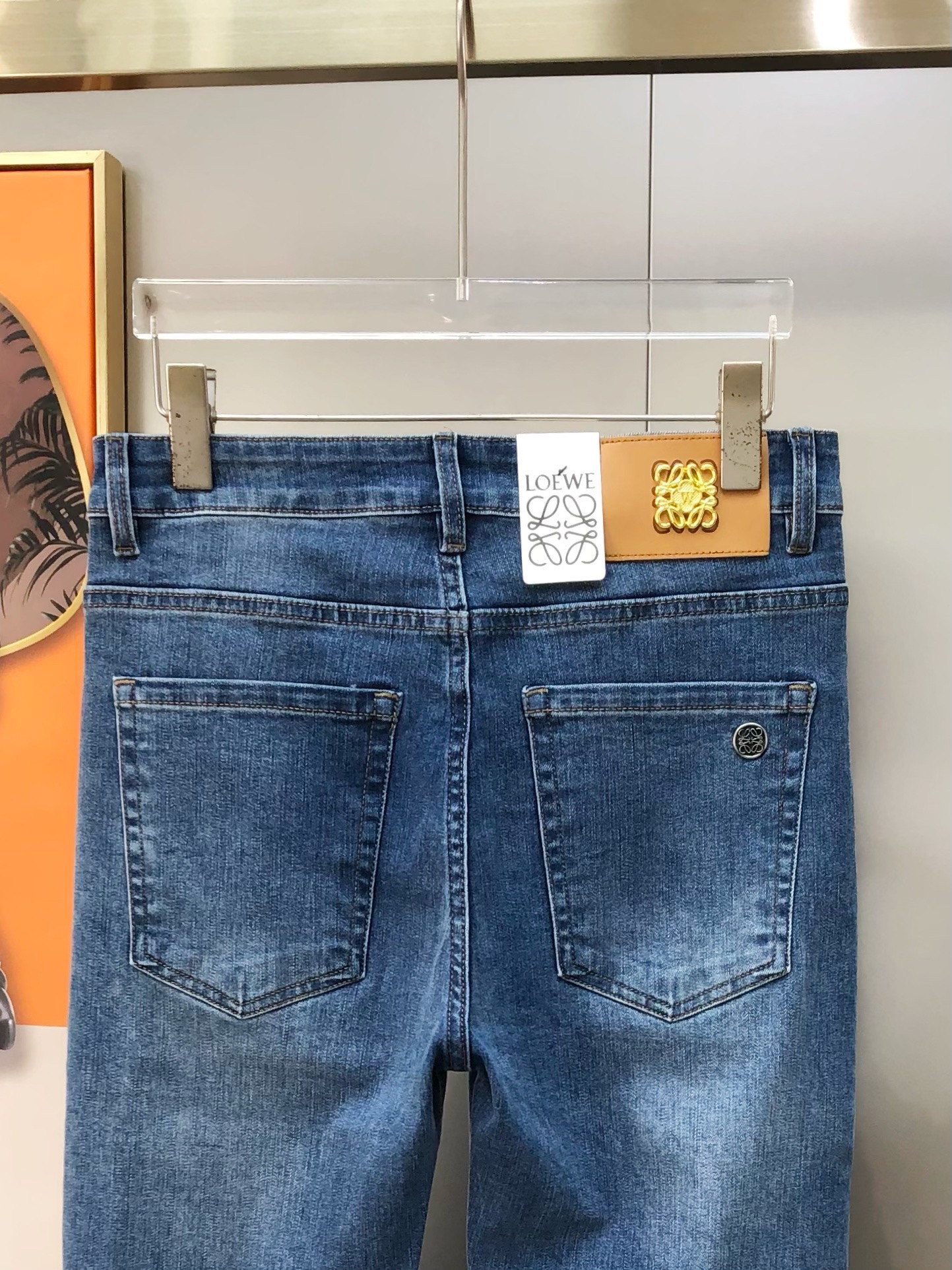 2025 Spring/Summer High-End Custom Short-Legged Jeans: Unique Design, Premium Quality, Comfortable Fit - 图片 5