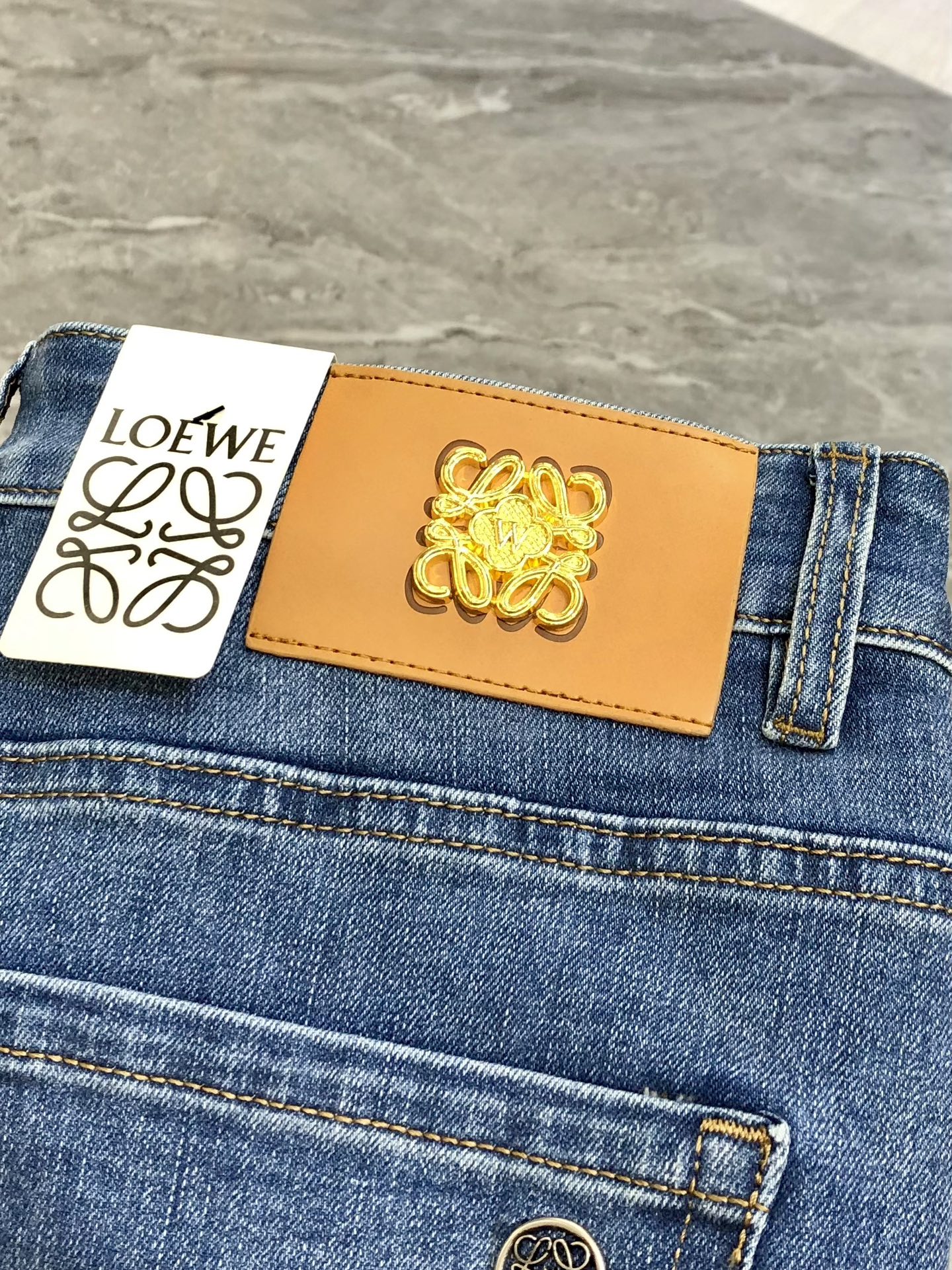 2025 Spring/Summer High-End Custom Short-Legged Jeans: Unique Design, Premium Quality, Comfortable Fit - 图片 7