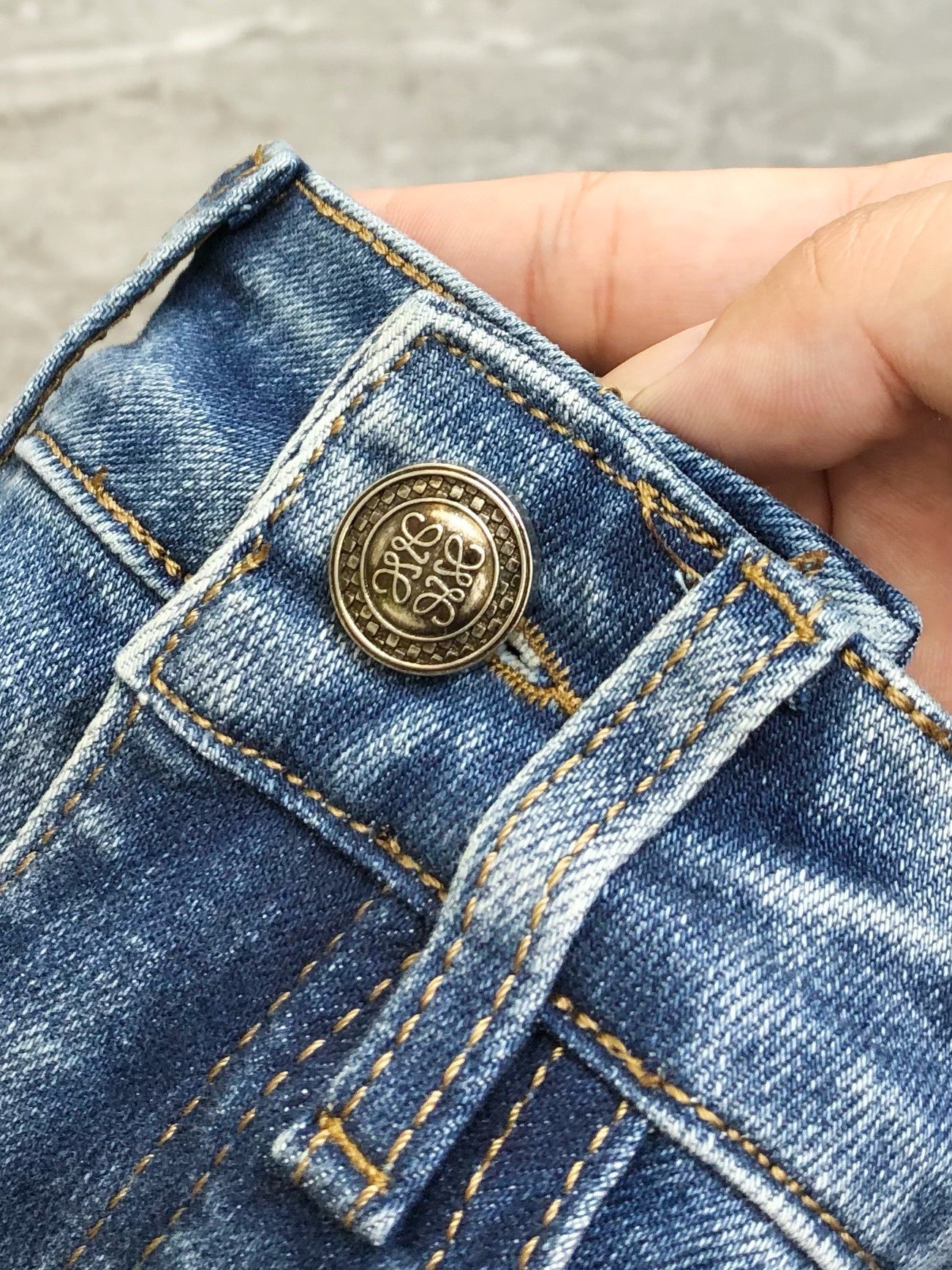 2025 Spring/Summer High-End Custom Short-Legged Jeans: Unique Design, Premium Quality, Comfortable Fit - 图片 6