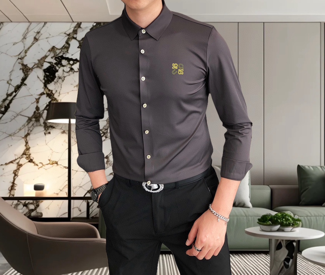 High-Quality Men’s Long-Sleeved Shirts with Custom Designs and Comfortable Fit - 图片 4