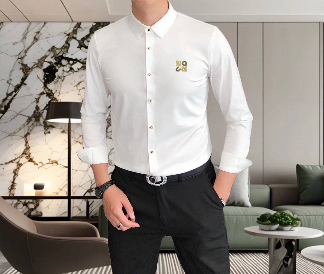 High-Quality Men’s Long-Sleeved Shirts with Custom Designs and Comfortable Fit - 图片 2