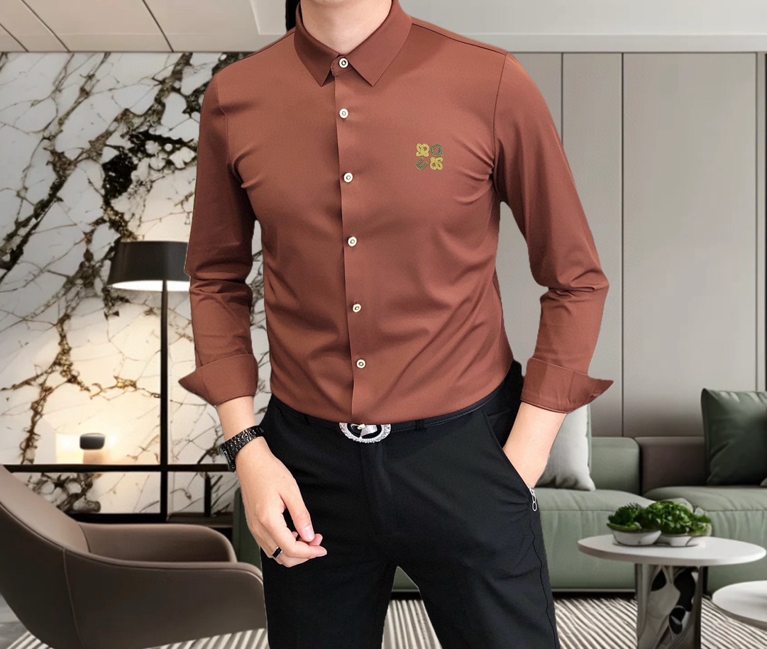 High-Quality Men’s Long-Sleeved Shirts with Custom Designs and Comfortable Fit - 图片 3