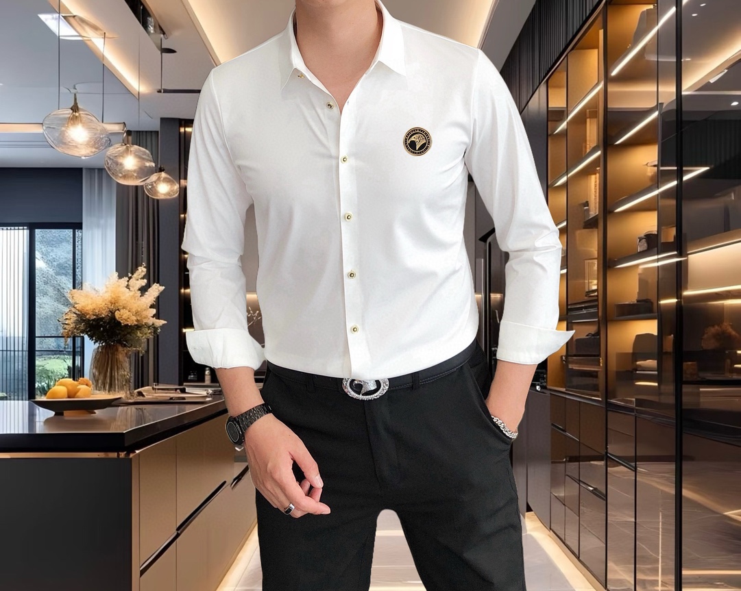 New Stephen 2025 Men’s Shirts: High-Quality, Stylish, Custom Fabrics, Next-Day Delivery - 图片 1