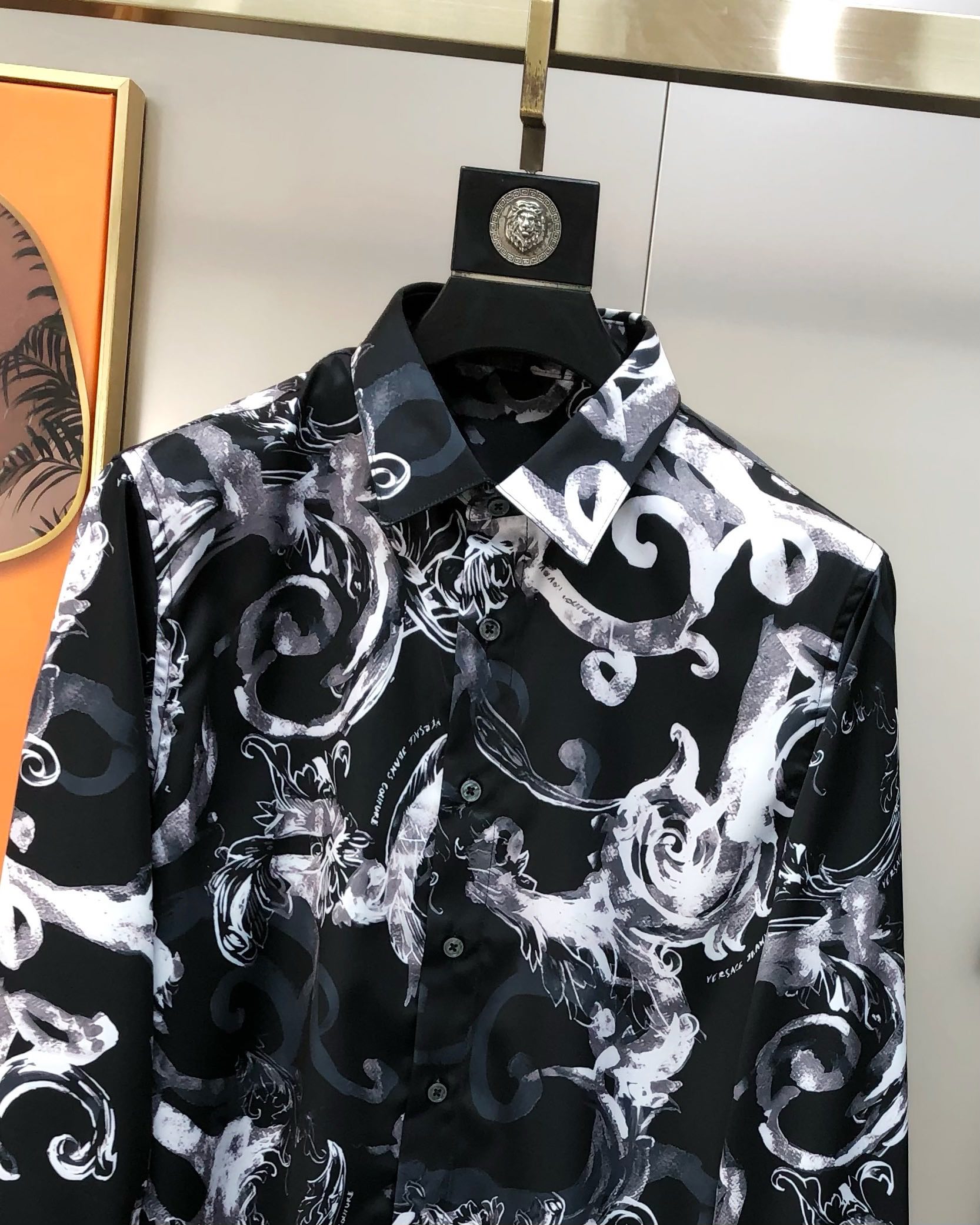 High-Quality Men’s Long-Sleeve Shirts by P600 Versace and Van Schuen 2025 - 图片 3