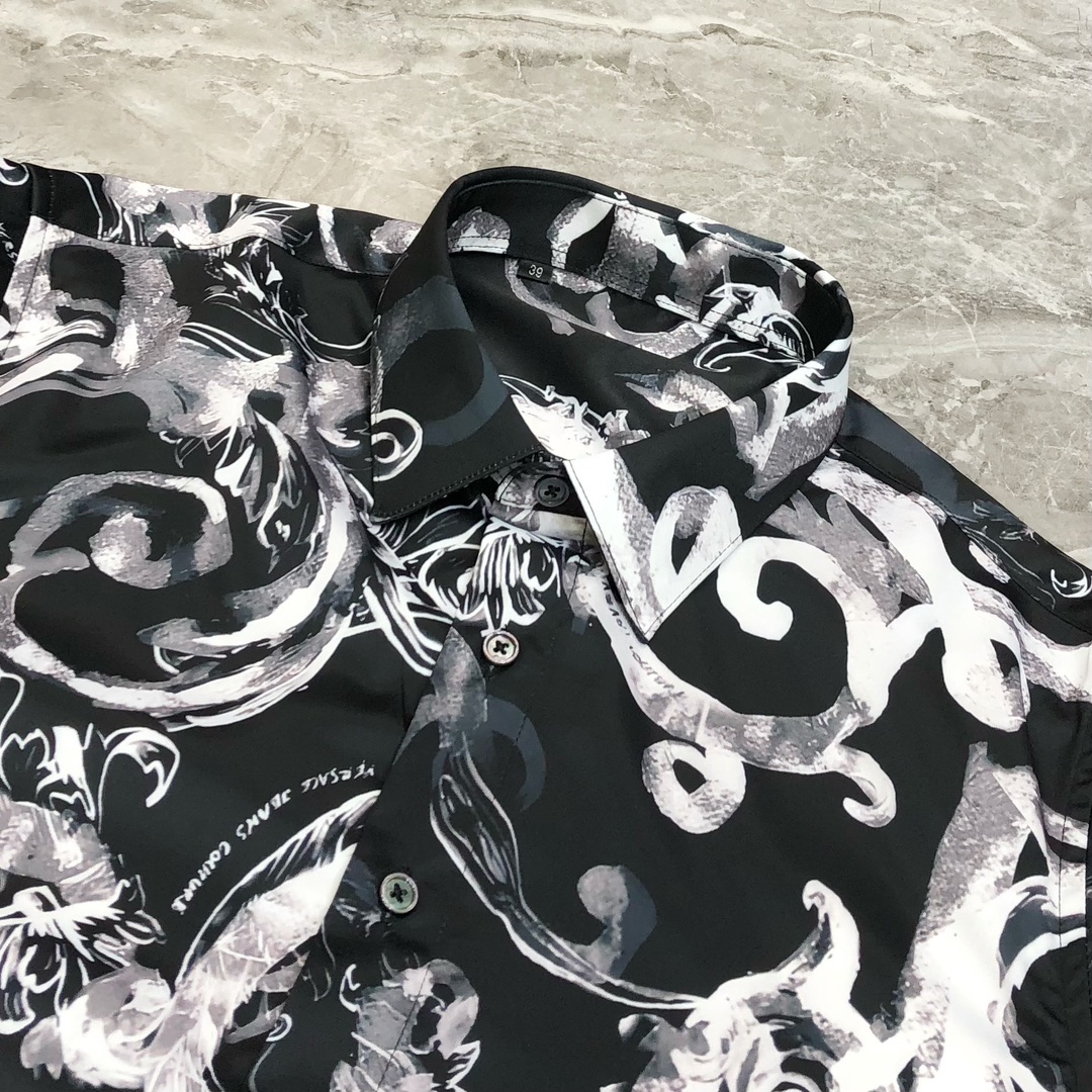 High-Quality Men’s Long-Sleeve Shirts by P600 Versace and Van Schuen 2025 - 图片 5