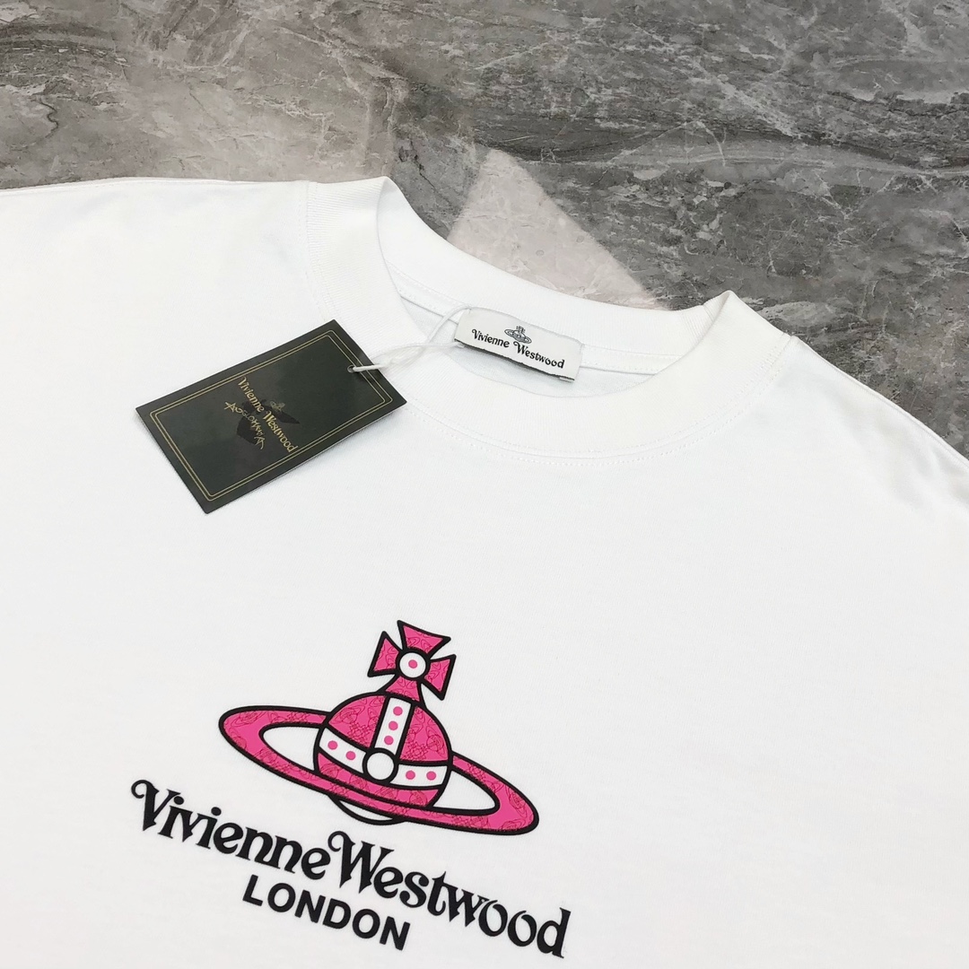 Vivienne Westwood Spring 2025 T-shirt: High-End Design, Premium Quality Cotton, Stylish Logo. - 图片 7