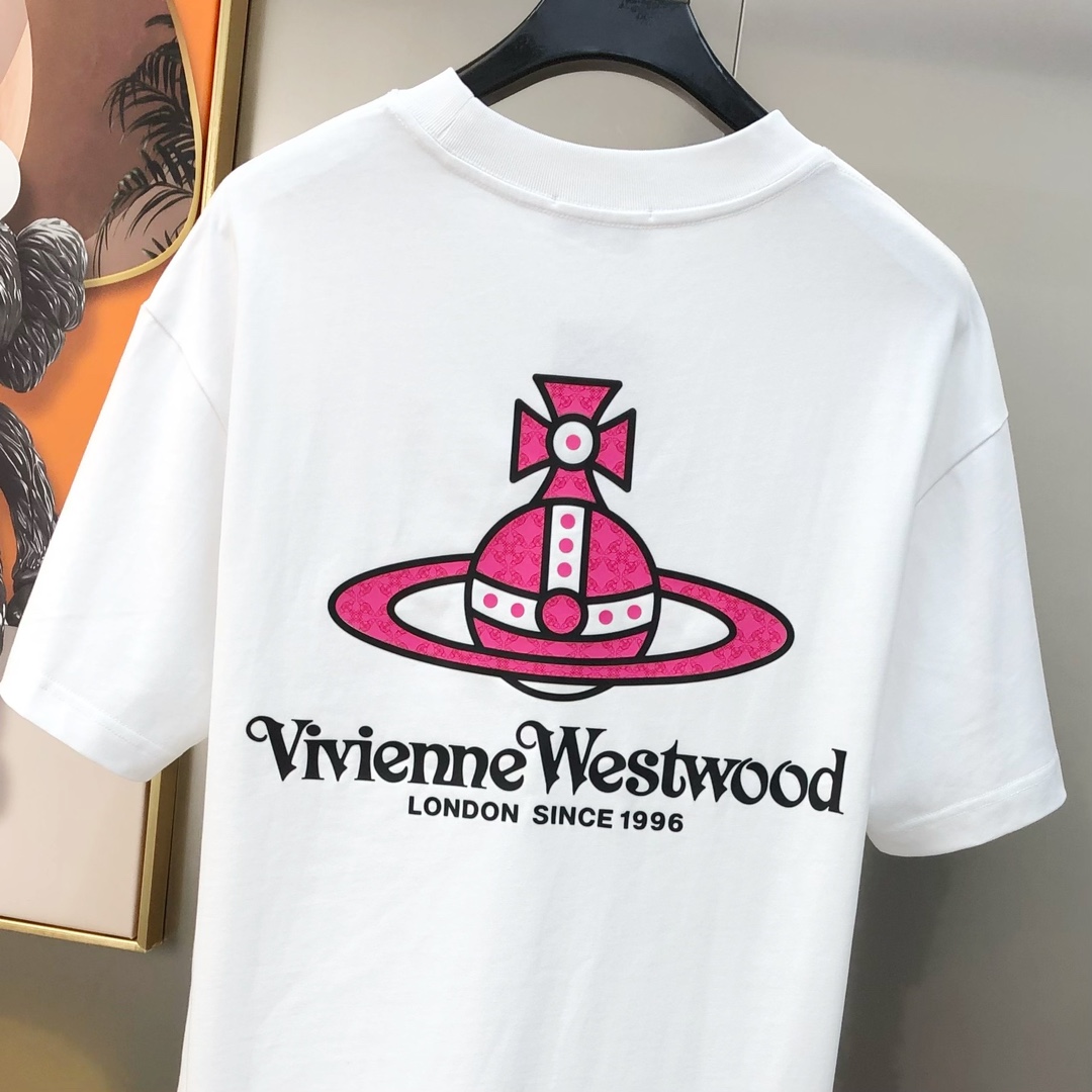 Vivienne Westwood Spring 2025 T-shirt: High-End Design, Premium Quality Cotton, Stylish Logo. - 图片 5