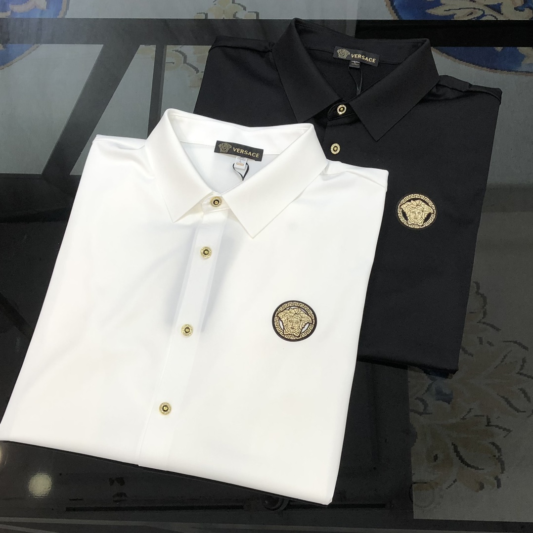 New Versace Van Sage Men’s Shirt: Autumn 2025 Collection with High-Quality Design - 图片 1