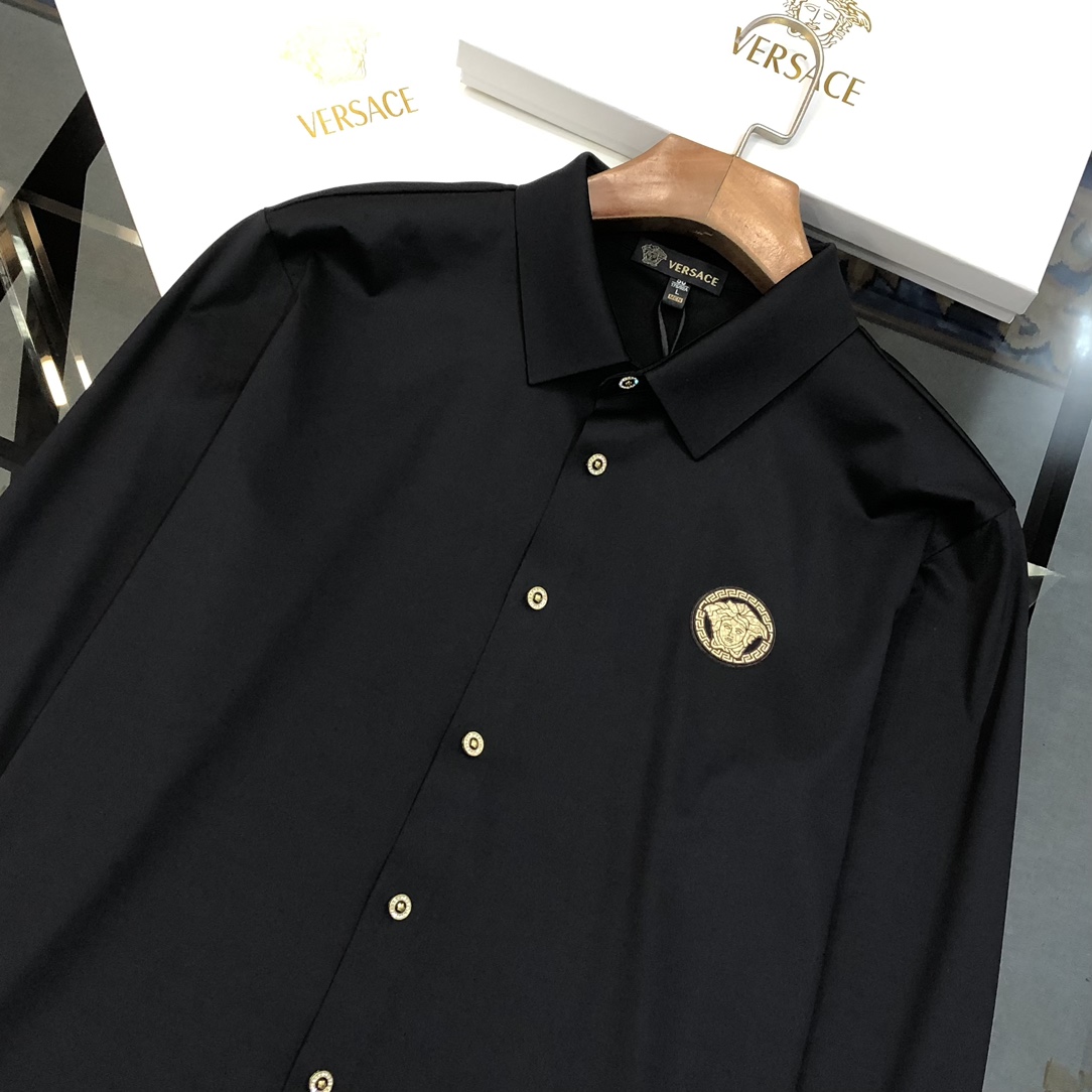 New Versace Van Sage Men’s Shirt: Autumn 2025 Collection with High-Quality Design - 图片 4