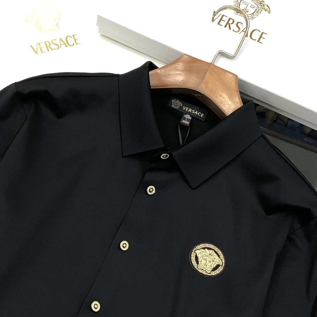 New Versace Van Sage Men’s Shirt: Autumn 2025 Collection with High-Quality Design - 图片 5