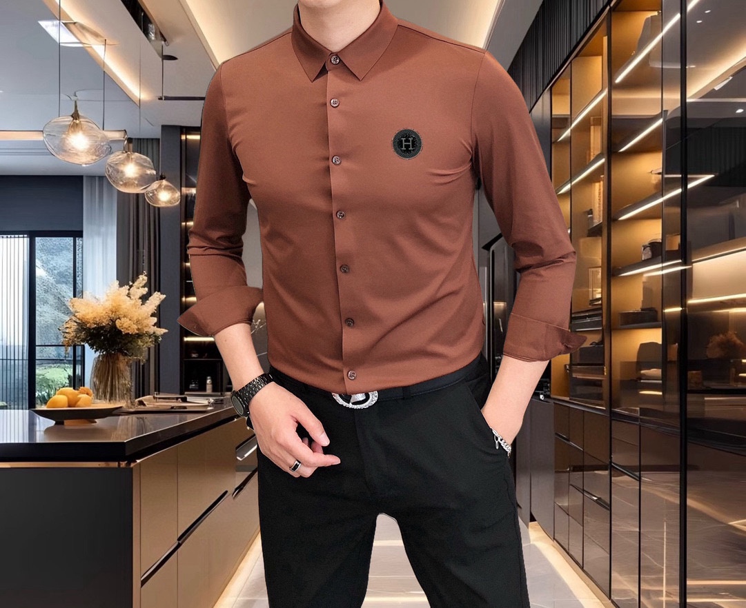 New Eimas 2025 Long-Sleeve Shirts by P528 Hermes: High-Quality, Custom Design, Fast Delivery - 图片 4