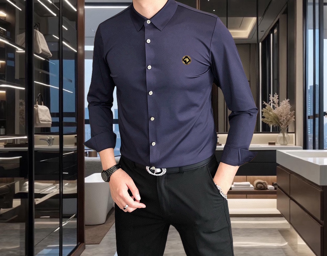 High-Quality Long-Sleeved Shirts with Custom Designs Available for Next-Day Delivery - 图片 5