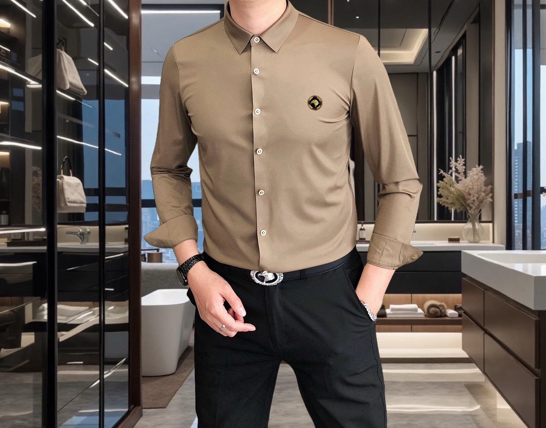 High-Quality Long-Sleeved Shirts with Custom Designs Available for Next-Day Delivery - 图片 4
