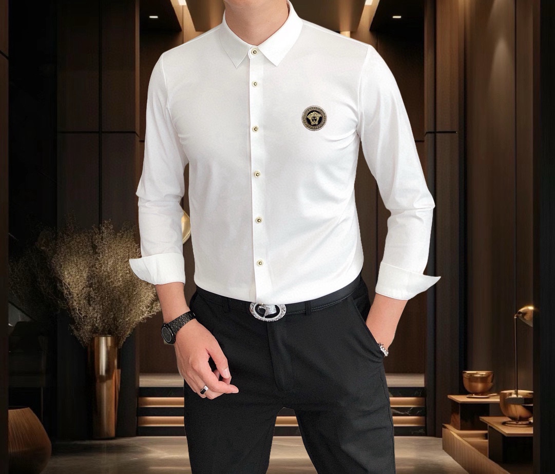 Versace Van Sage 2025 Men’s Shirts: High-Quality, Simplistic Design, Custom Features - 图片 1