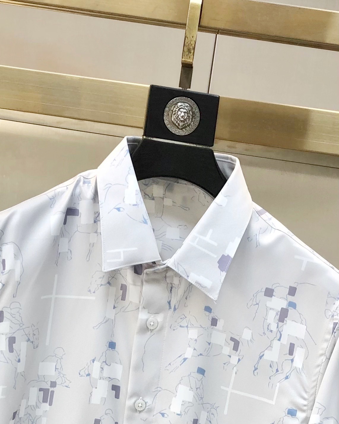 H*rmes New Eimas Long-Sleeved Shirts: Fashionable Design, High-Quality Cotton, Comfortable Fit - 图片 4